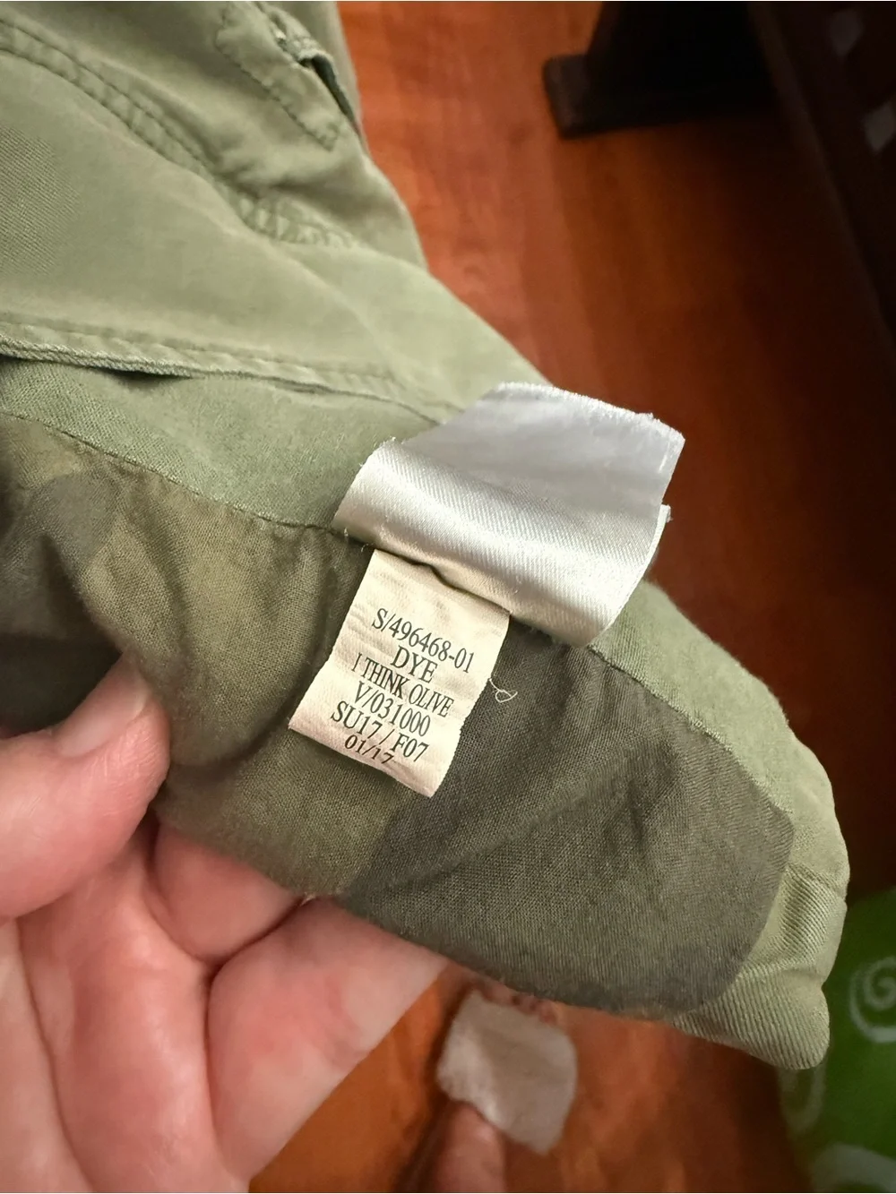 Old Navy Olive Green Military Field Jacket with Hood